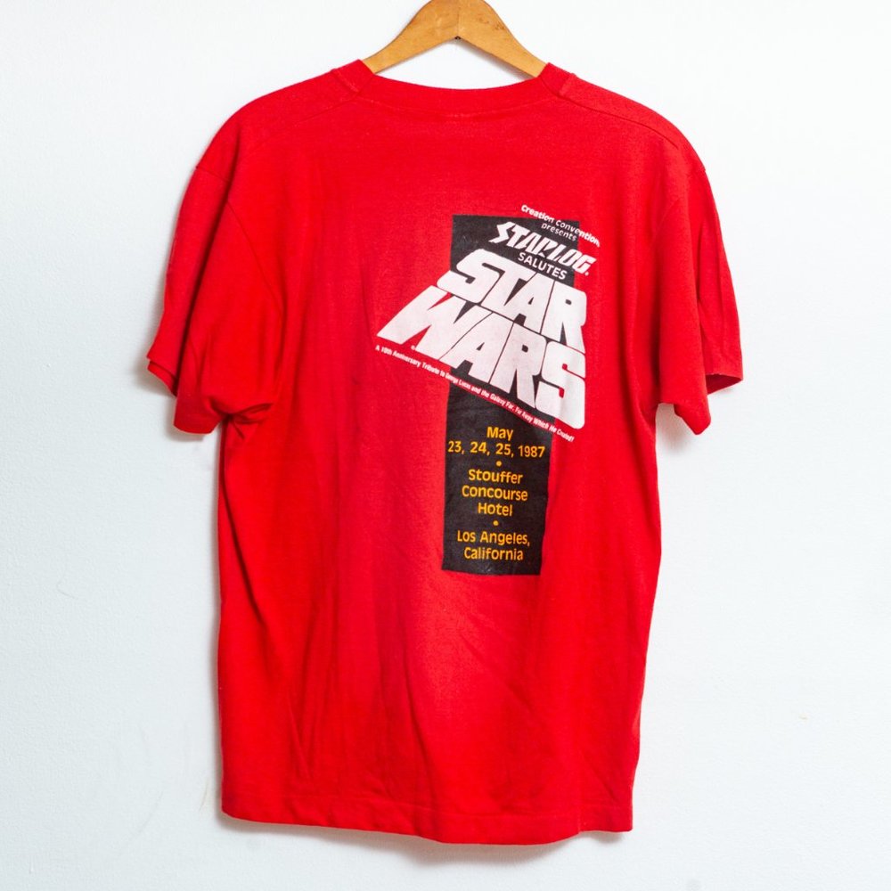VTG Star Wars : The First Ten Years 1987 T-shirt
